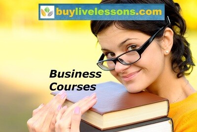 BUY 40 BUSINESS LIVE LESSONS FOR 60 MINUTES EACH.