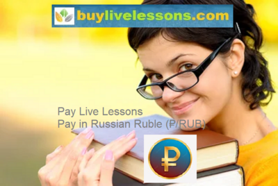 Buy Live Online Lessons - Pay in Russian Ruble (₽/RUB).