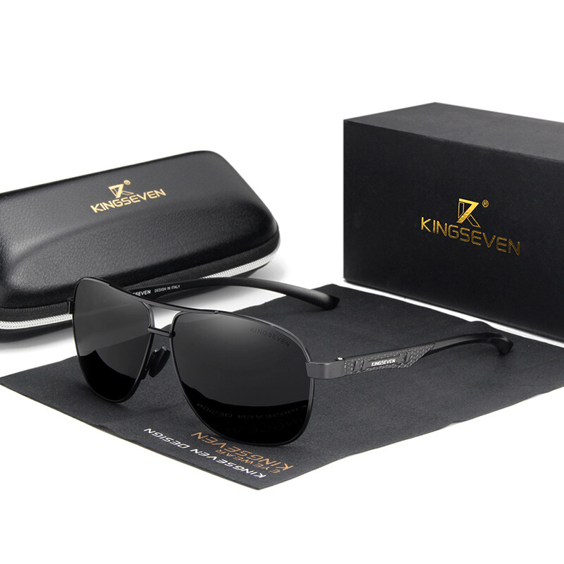 2019 Brand, Men Aluminium Sunglasses Polarized UV400