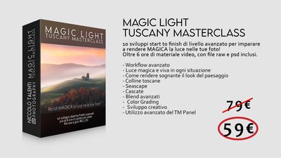 MAGIC LIGHT - Tuscany Masterclass