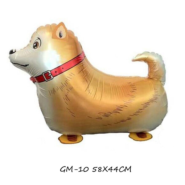 Helium Walking Pet Animal Balloon Shepherd Dog