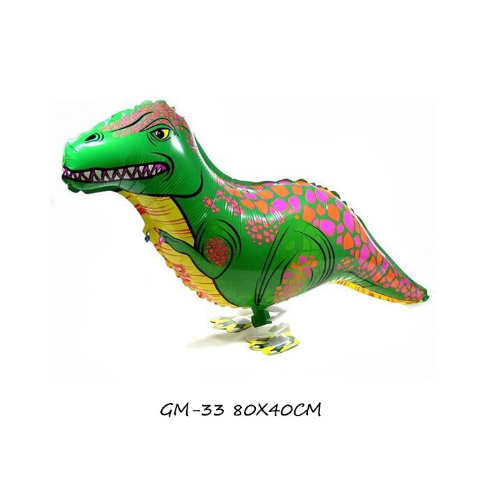 Helium Walking Pet Animal Balloon Tyrannosaurus