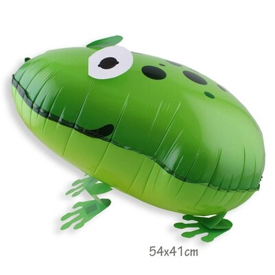 Helium Walking Pet Animal Balloon Frog