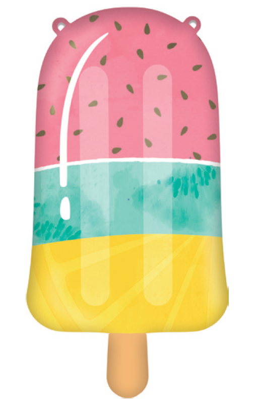Popsicle Foil Balloon 87 cm *Helium Filled with Weight*