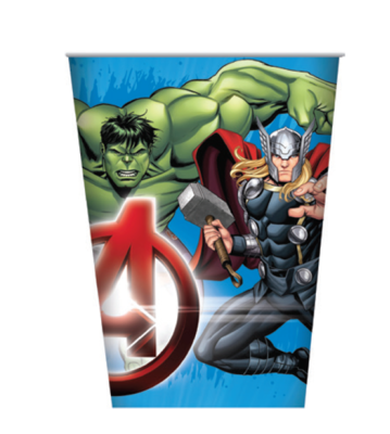 8pk Avengers Paper Cups