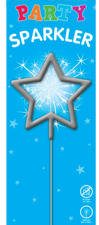 Numbered Party Sparklers  Start