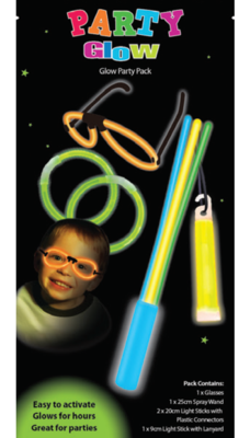 Boy Party Glow Packs