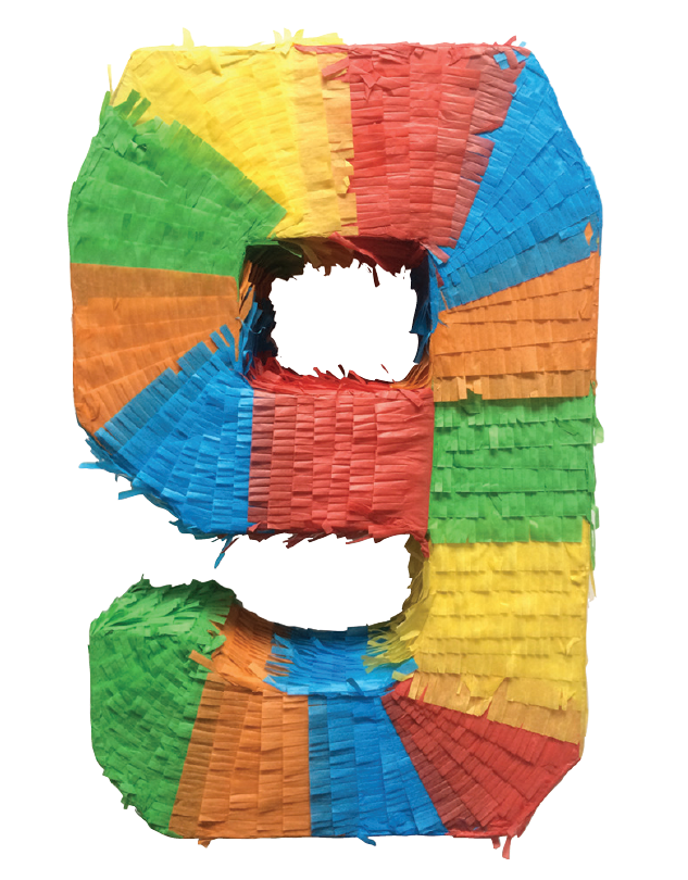 Number Pinata 9