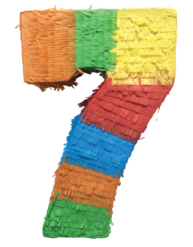 Number Pinata 7