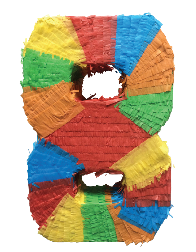 Number Pinata 8