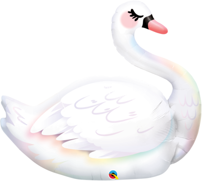 Qualatex Supershape Foil Balloon Graceful Swan 35‘’