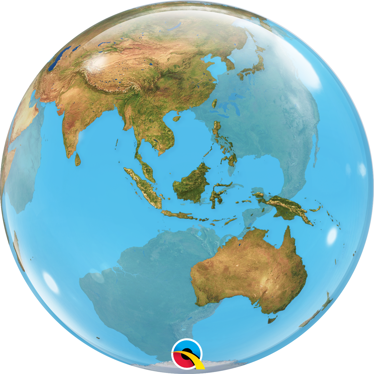 Planet Earth Bubble Balloon *Helium filled*