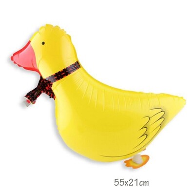 Helium Walking Pet Animal Balloon Duck