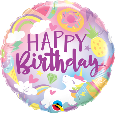 18&quot;/45 cm Funtastical Fun Birthday Foil Balloon *Helium Filled*