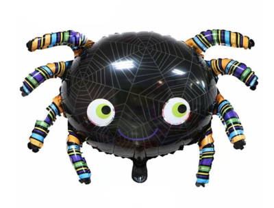 58 cm Helium Halloween Spider Foil Balloon