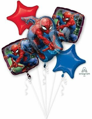 Spider-Man Balloon Bouquet