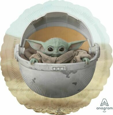 18&quot;/45 cm Star Wars Mandalorian The Child *Helium Filled*