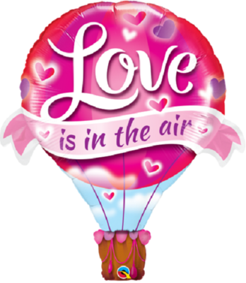 Love is in the Air Balloon 42&quot;/107 cm *Helium Filled with Weight*