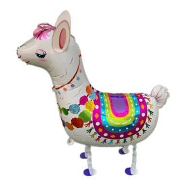 Helium Walking Pet Animal Balloon Llama