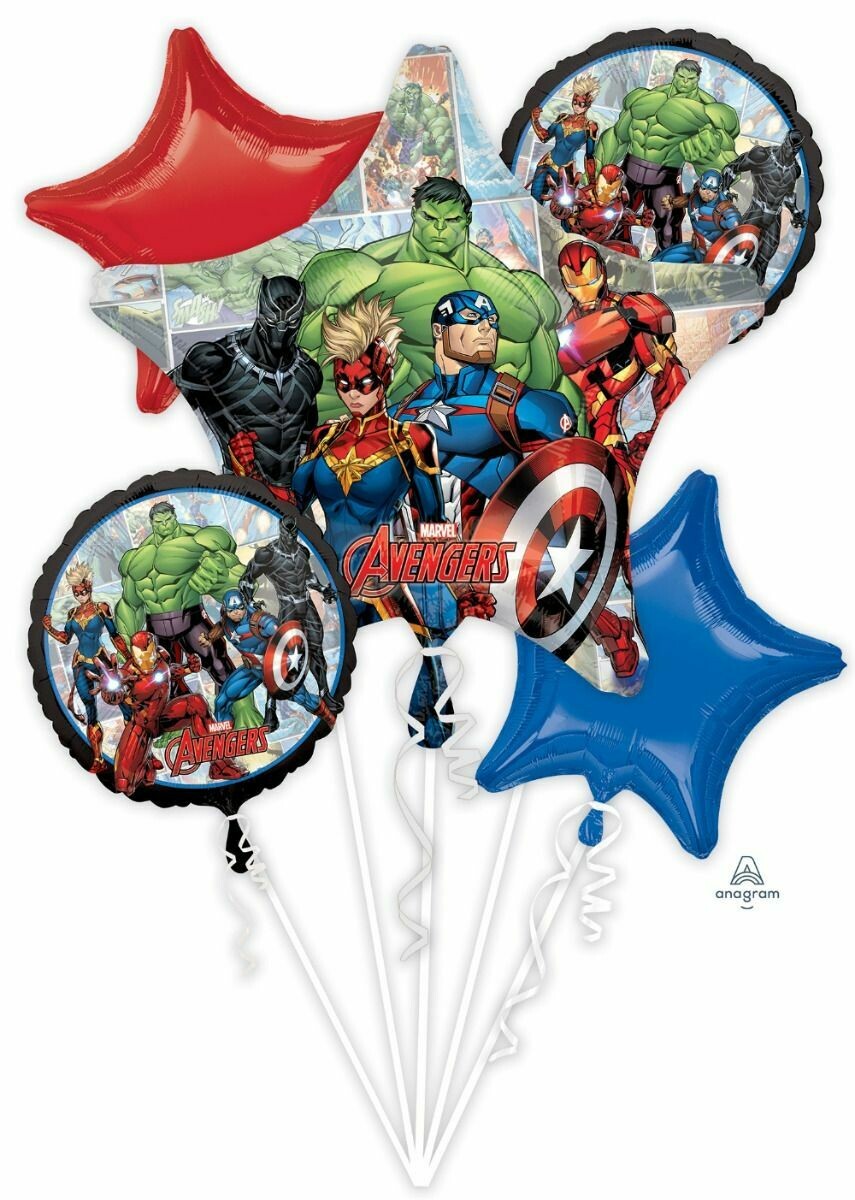 Avengers Balloon Bouquet