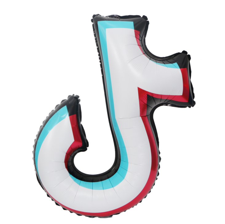 Tik Tok Foil Balloon 70 cm *Helium Filled with Weight*