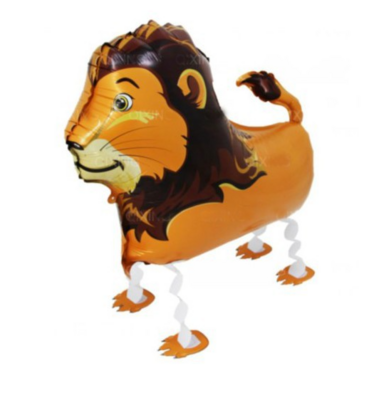 Helium Walking Pet Animal Balloon Lion