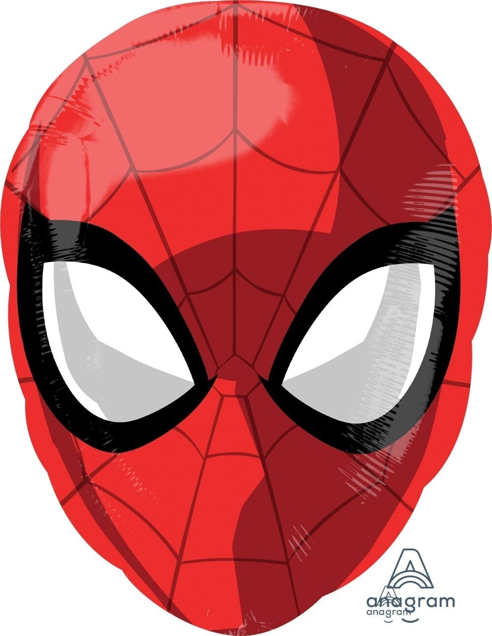 17&quot;/43 cm Licensed Jr Shape Spiderman Animated Foil Balloon *Helium Filled*
