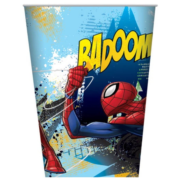 8pk Spiderman Paper Cups