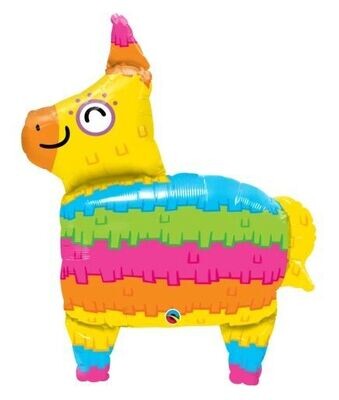 Rainbow Pinata Foi Balloon 34&quot;/86 cm *Helium Filled with Weight*