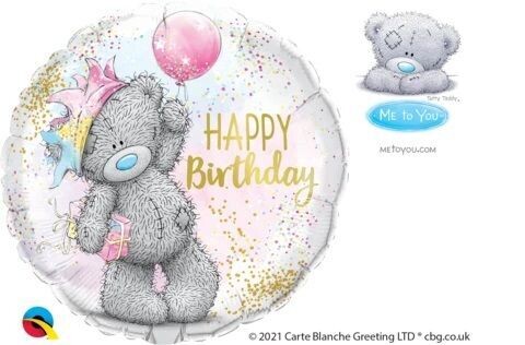 18&quot;/45 cm Tatty Teddy Birthday Balloons Foil Balloon *Helium Filled*