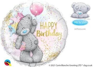 18"/45 cm Tatty Teddy Birthday Balloons Foil Balloon *Helium Filled*