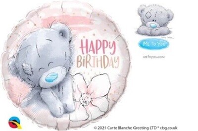 18&quot;/45 cm Tatty Teddy Birthday Flower Foil Balloon *Helium Filled*