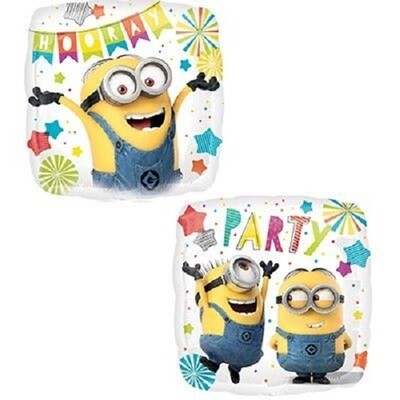 17"/42 cm Despicable Me Minions Foil Balloon *Helium Filled*