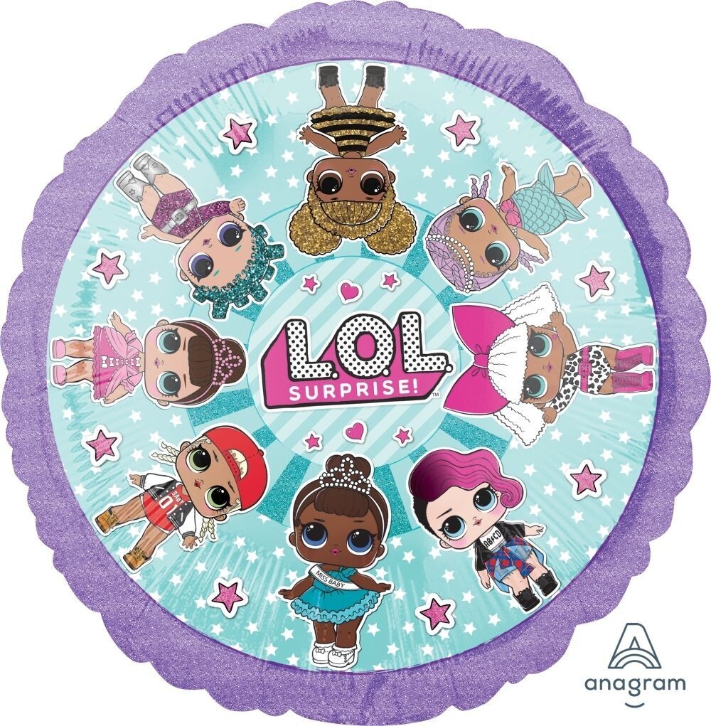 LOL Surprise Foil Balloon 45 cm *Helium Filled*