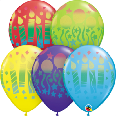 Assorted Sprays Assortment 30 cm Helium Latex Balloon