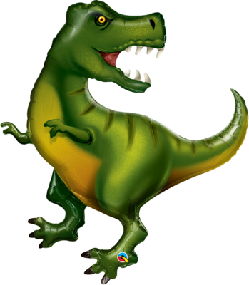 Qualatex Supershape Foil Balloon Tyrannosaurus 42‘’ *Helium Filled with Weight*