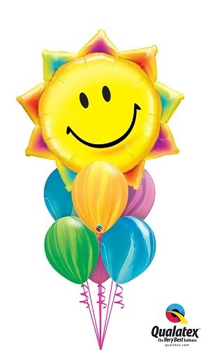 Radiant Rainbow Flower