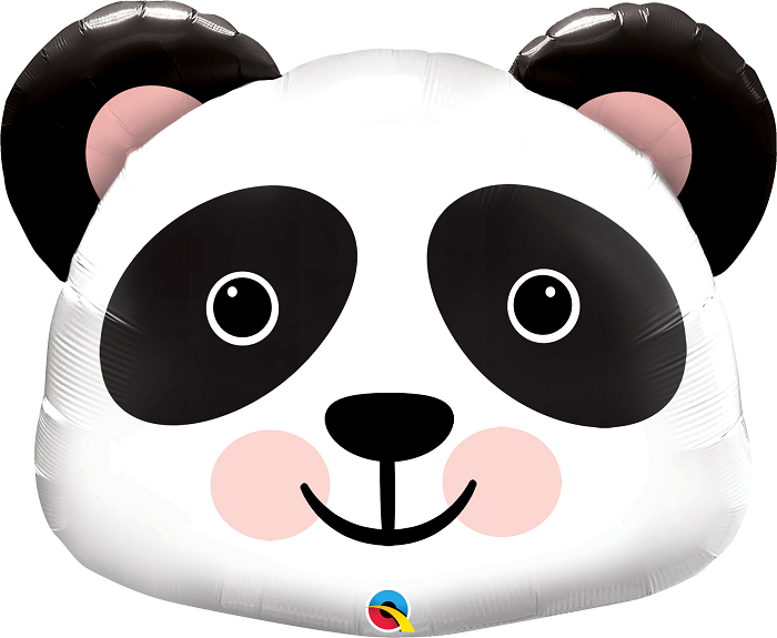 Qualatex Supershape Foil Balloon Precious Panda 31‘’ *Helium Filled with Weight*