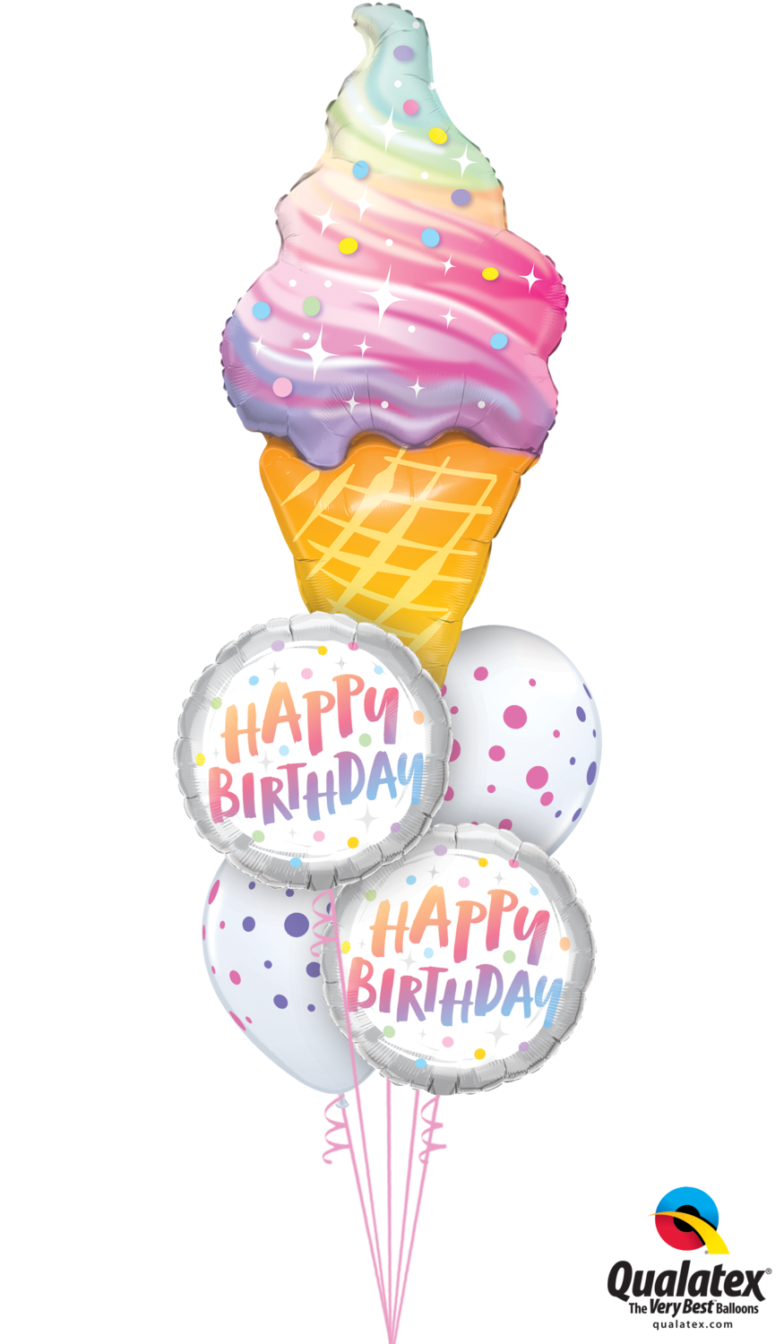 Delicious Giant Birthday Treat Balloon Bouquet