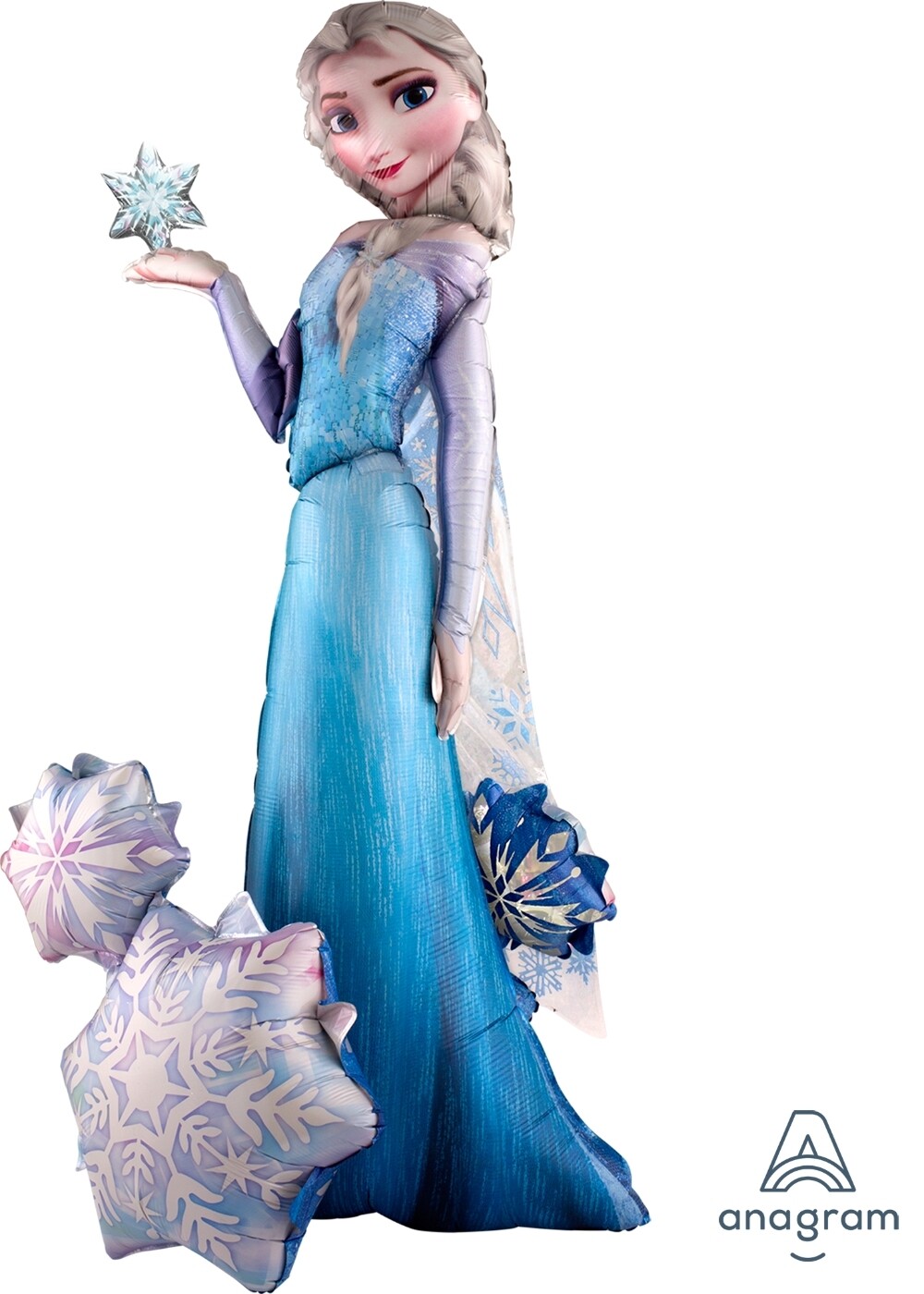 ❄️ Giant Frozen Elsa Balloon (144cm) - Fully Inflated &amp; Styled ✨