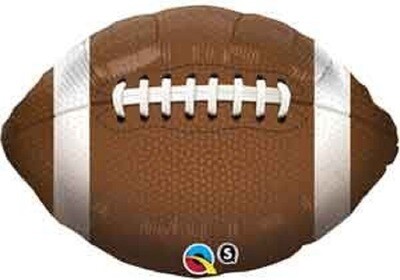18"/45 cm Football Foil Balloon *Helium Filled*