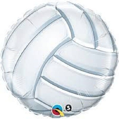 🏐 18" Classic Volleyball Foil Balloon (Helium Inflated) 🏐