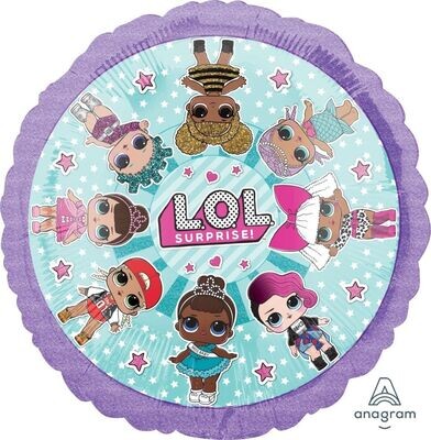 LOL Surprise Foil Balloon 45 cm *Helium Filled*