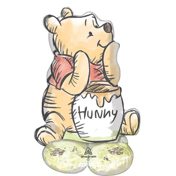 🍯 Giant Winnie The Pooh AirLoonz Floor Display (Air-Filled) ✨