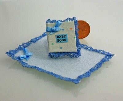 Baby Blanket & Book - Light Blue