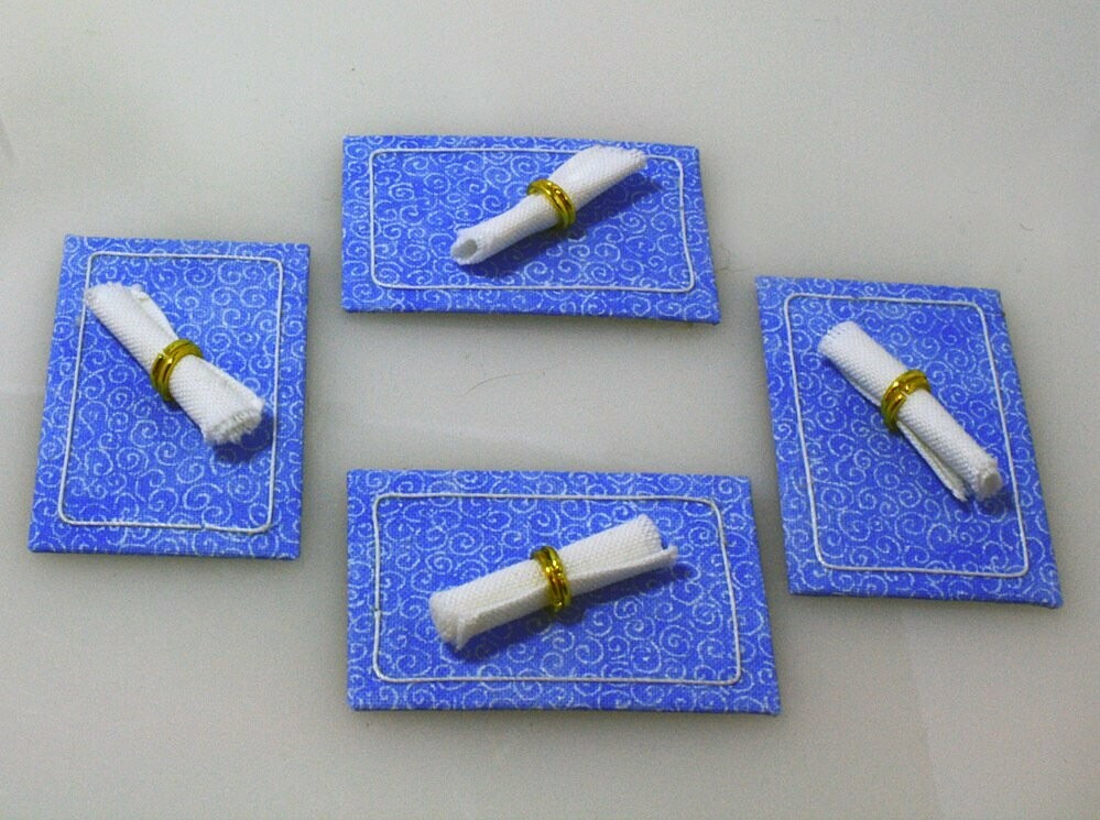 Blue Place Mat Set