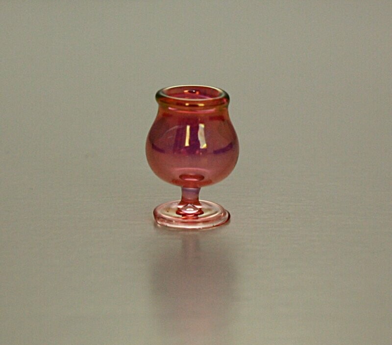 Brandy Glass ( Cranberry)