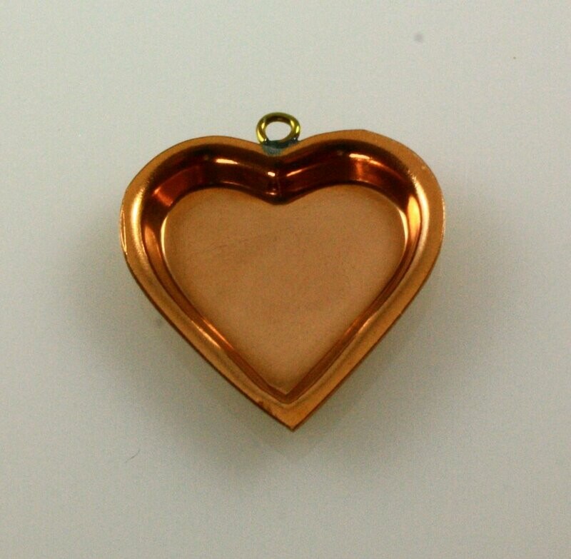 Copper Heart Pan