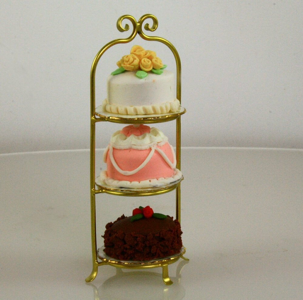 Dessert Stand -  Gold