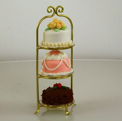 Dessert Stand -  Gold
